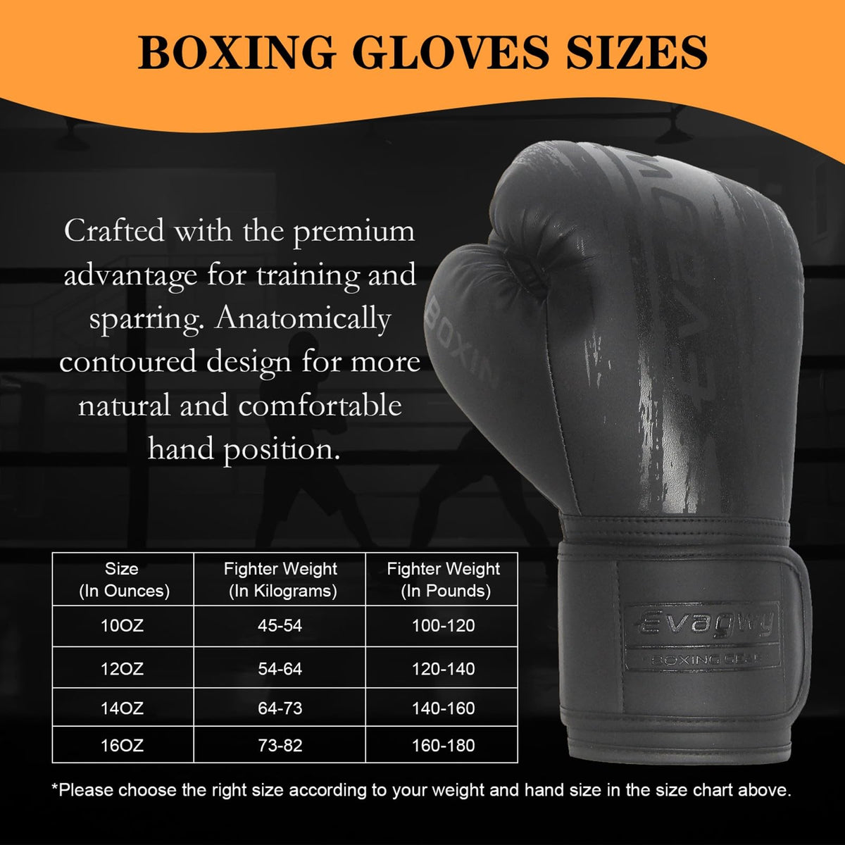 10 Oz Boxing Gloves for Training Sparring Kickboxing MMA Heavy Bag