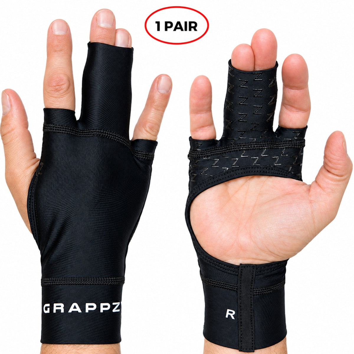 Finger Support Compression Gloves for Sports and Injury Prevention