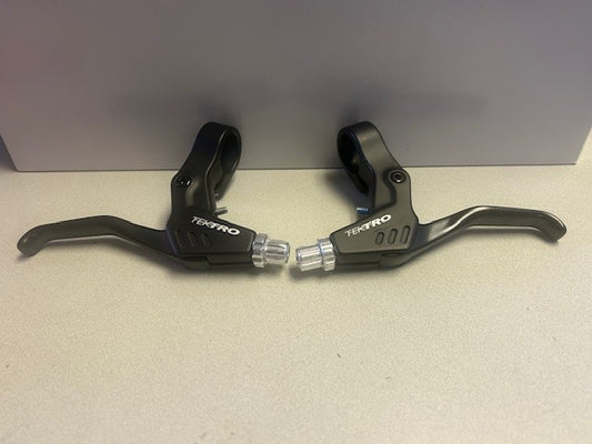 Bike Brake Lever Set for MTB BMX Linear Pull & Cantilever Brakes - Black Pair