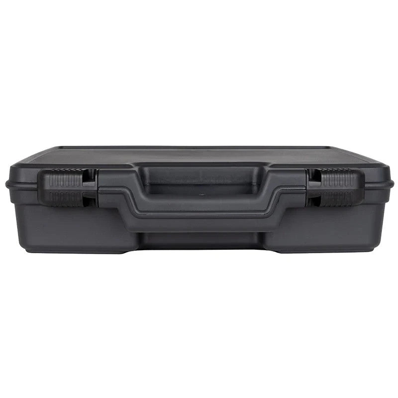 15 Black Storage Case with Removable Tray and Dividers for Organizing