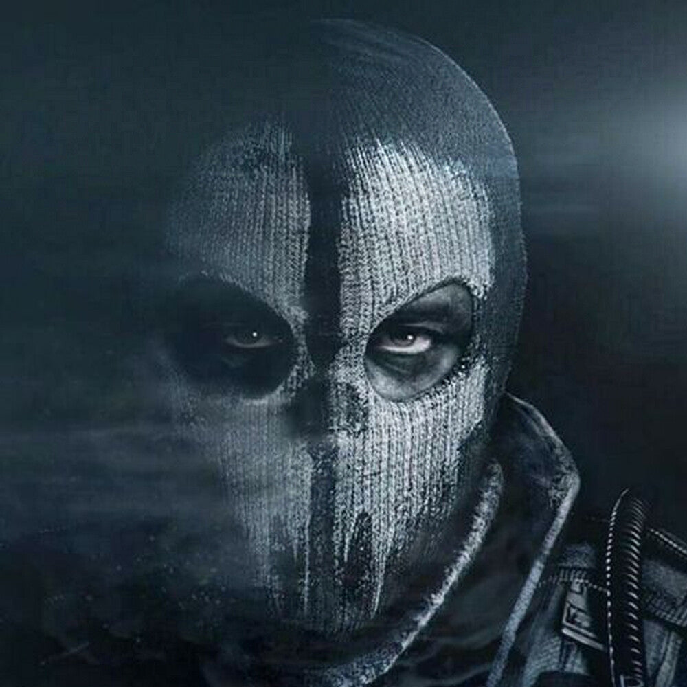 Full Face Mask for Skiing, Cycling & Outdoor Activities - Warm Fleece Skull Mask