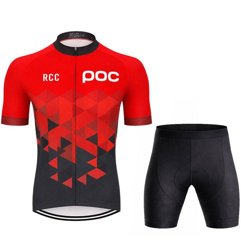 Men's Breathable Cycling Jersey Set for MTB and Summer Bike Riding