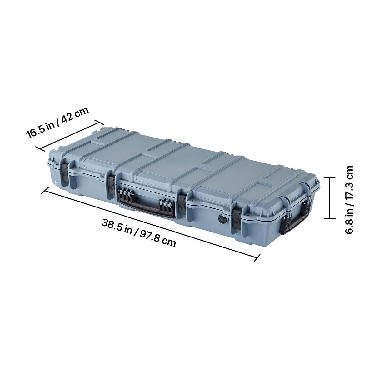 Waterproof Rifle Case with Custom Foam Insert - Durable Gun Storage