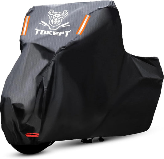All Season Waterproof Motorcycle Cover - Outdoor Bike Protection