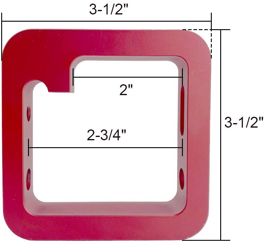 Universal Handgun Sight Pusher Tool for Glocks 1911 Sig & More - Aluminum