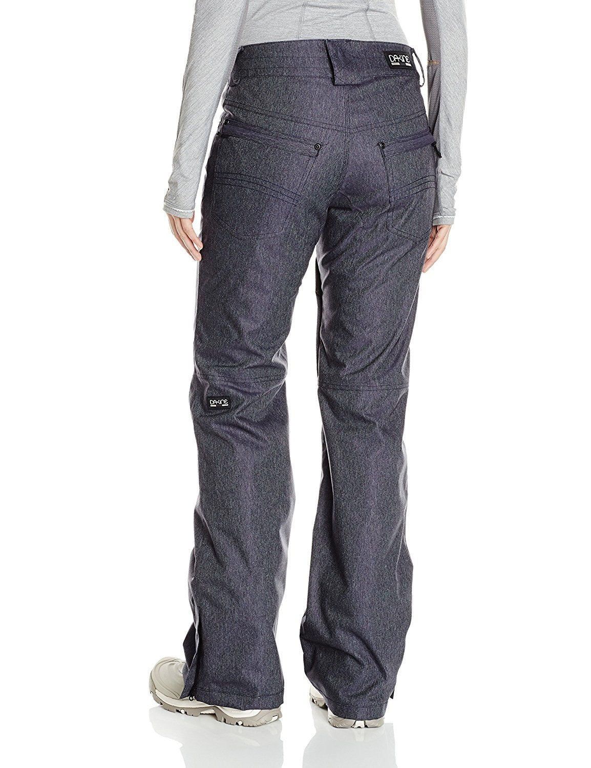 Women's Snow Pants Denim Waterproof Breathable Winter Outerwear - Small