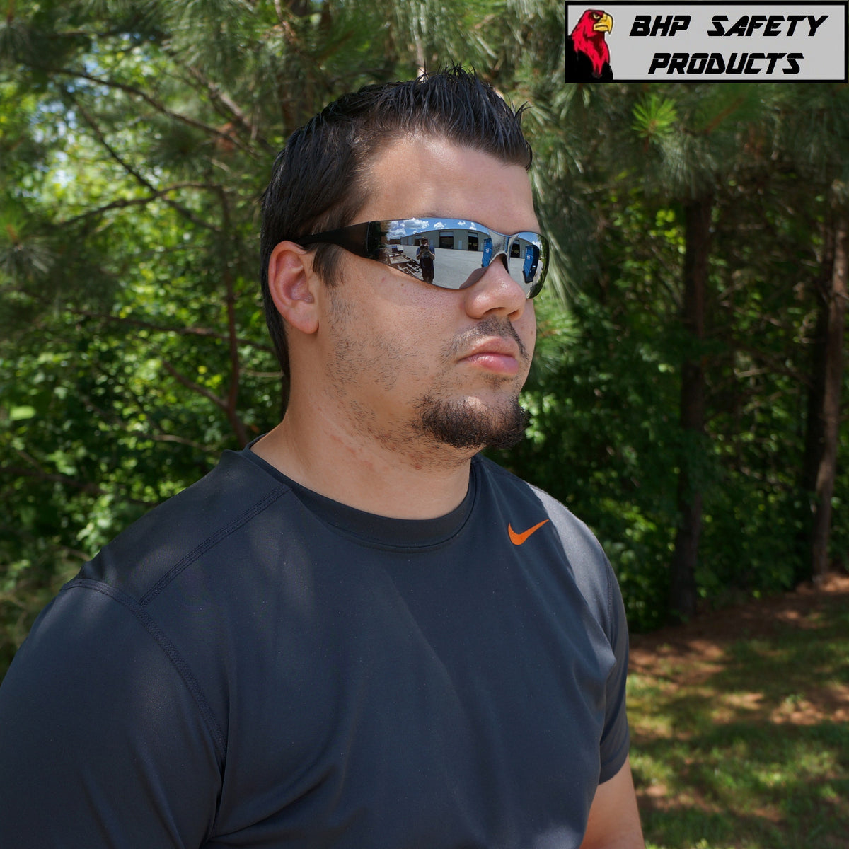 Safety Glasses with Impact-Resistant Polycarbonate Lenses ANSI Z87+