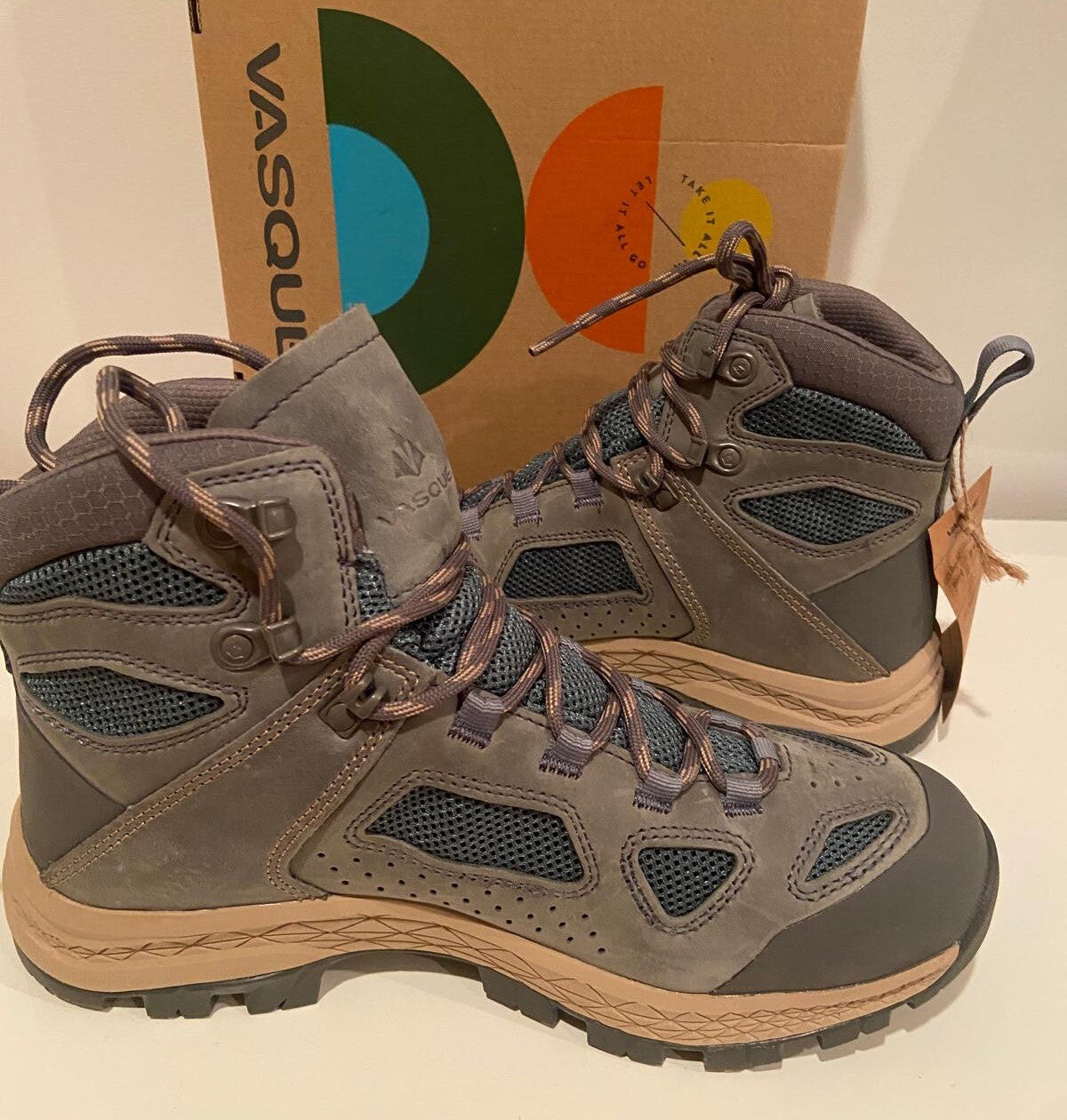 Women's Waterproof Hiking Boots - Size 9 Mid-Top Trail Shoes