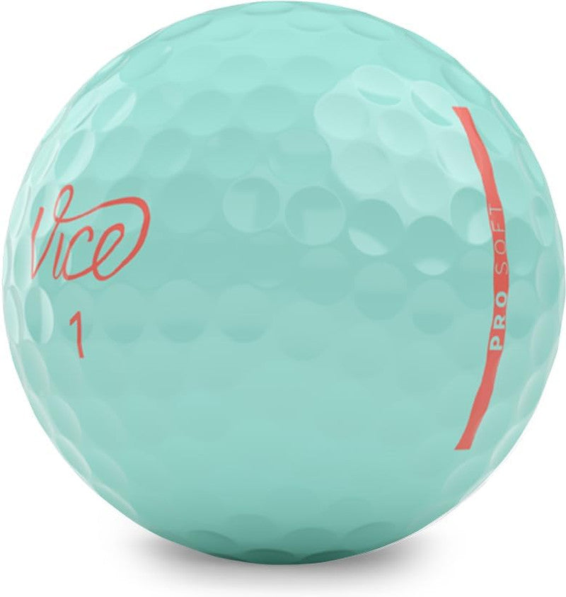 Pro Soft Golf Balls - High Spin Control, Soft Feel for Medium & Low Swing Speeds
