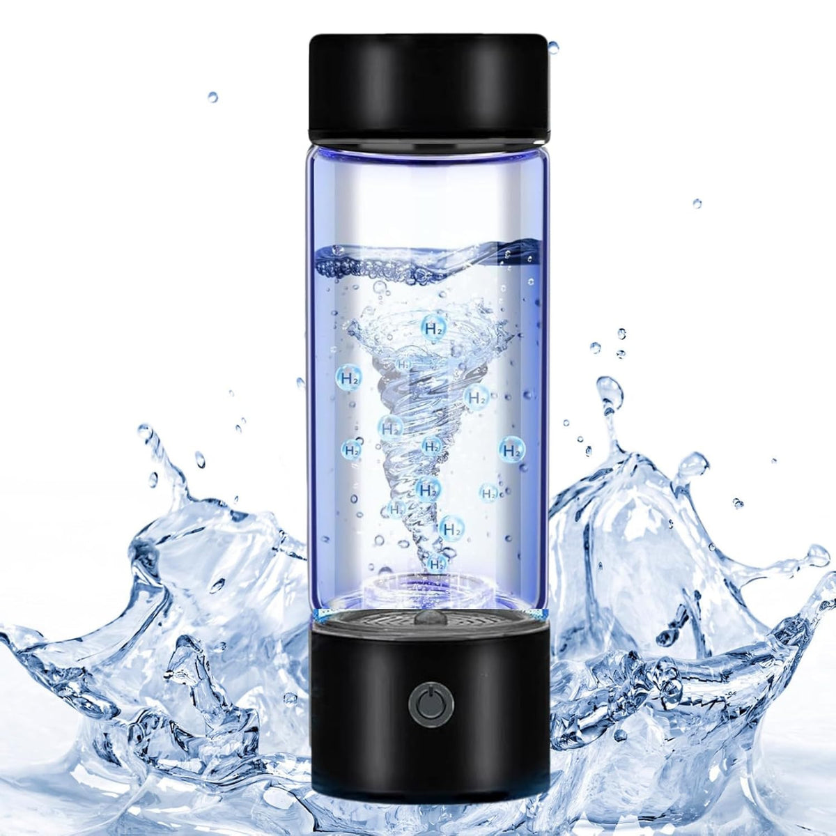 Hydrogen Water Bottle 420ml Portable Ionizer with SPE/PEM Technology