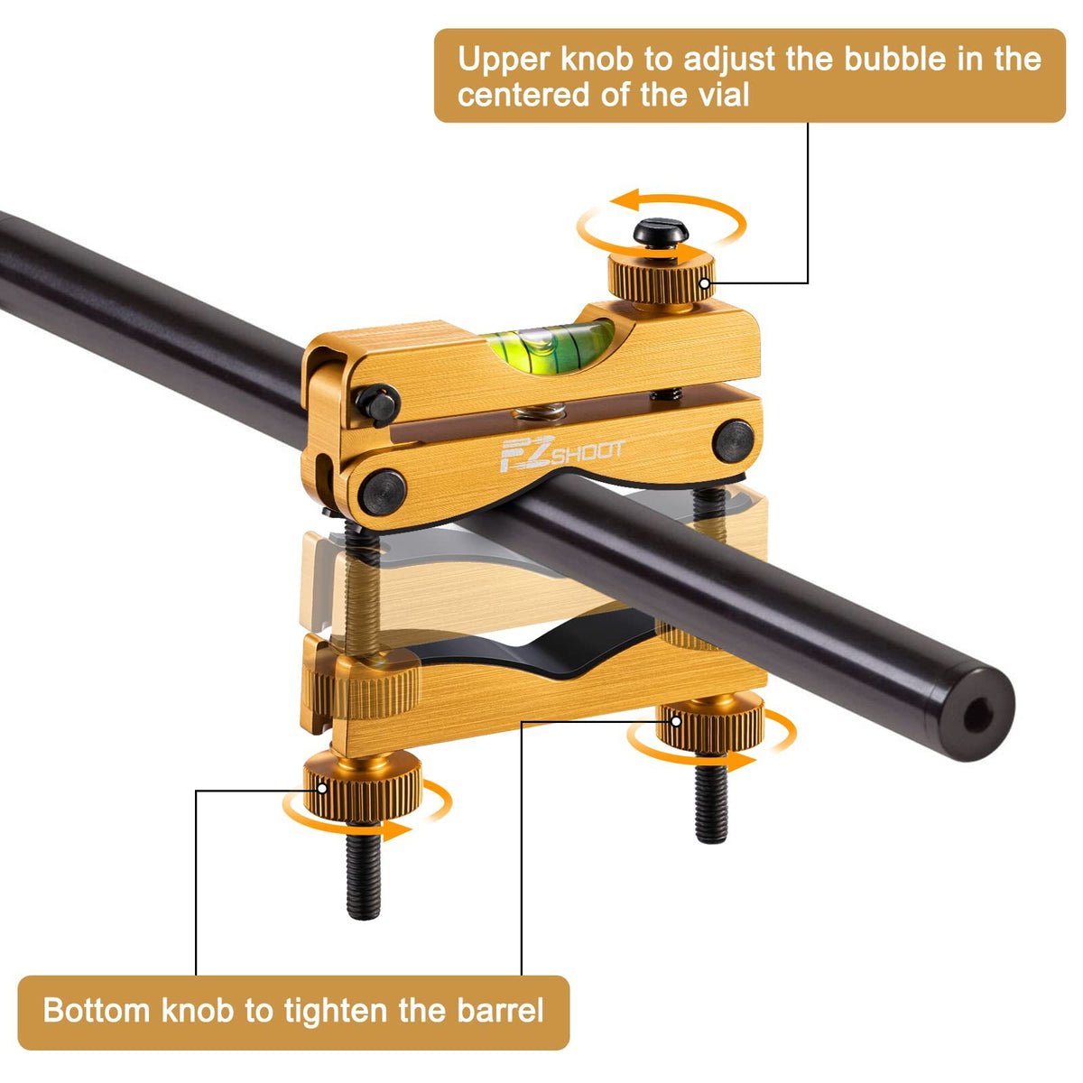 Magnetic Scope Leveling Kit for Rifles and Optics - Gunsmith Tool