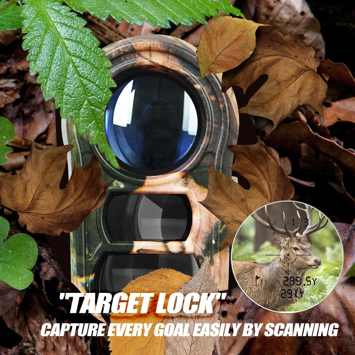 Laser Rangefinder for Hunting and Golf 1000 Yards Rechargeable Battery
