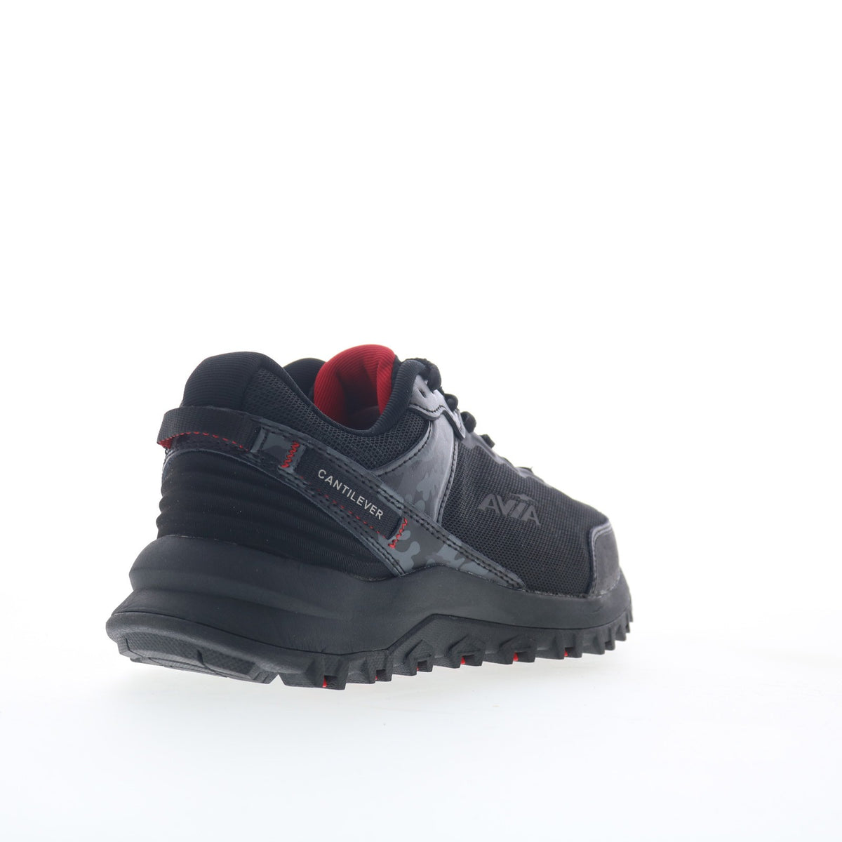 Men's Athletic Hiking Shoes - Extra Wide 4E Trail Sneakers Black
