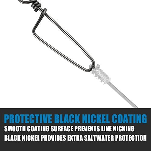 Fishing Snap Swivels #4 100lb Ball Bearing Tackle 20 Pack