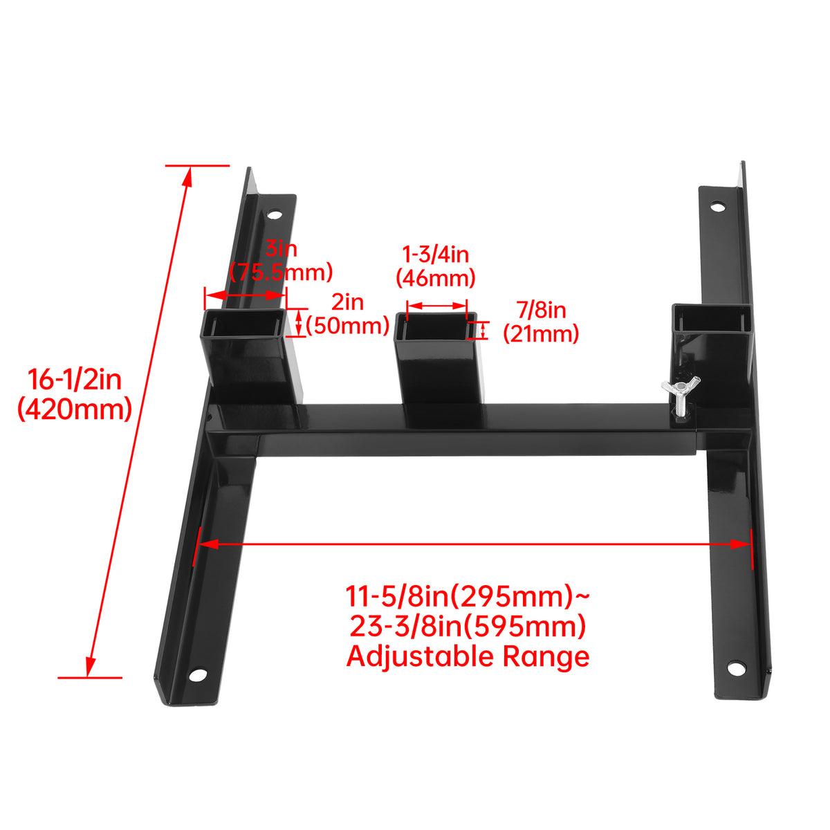 Adjustable Shooting Target Stand Base for Paper and Cardboard Silhouettes