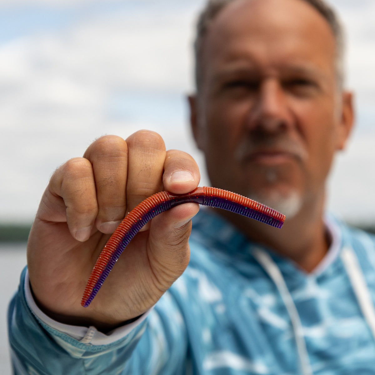 Reaction Tackle Soft Plastic Wacky Worms 24 Pack - Bass Fishing Lures