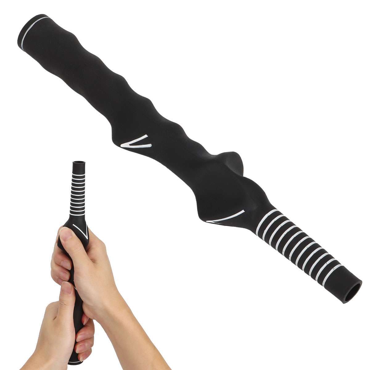 Golf Club Swing Training Grip for Right-Handed Beginners Practice Aid