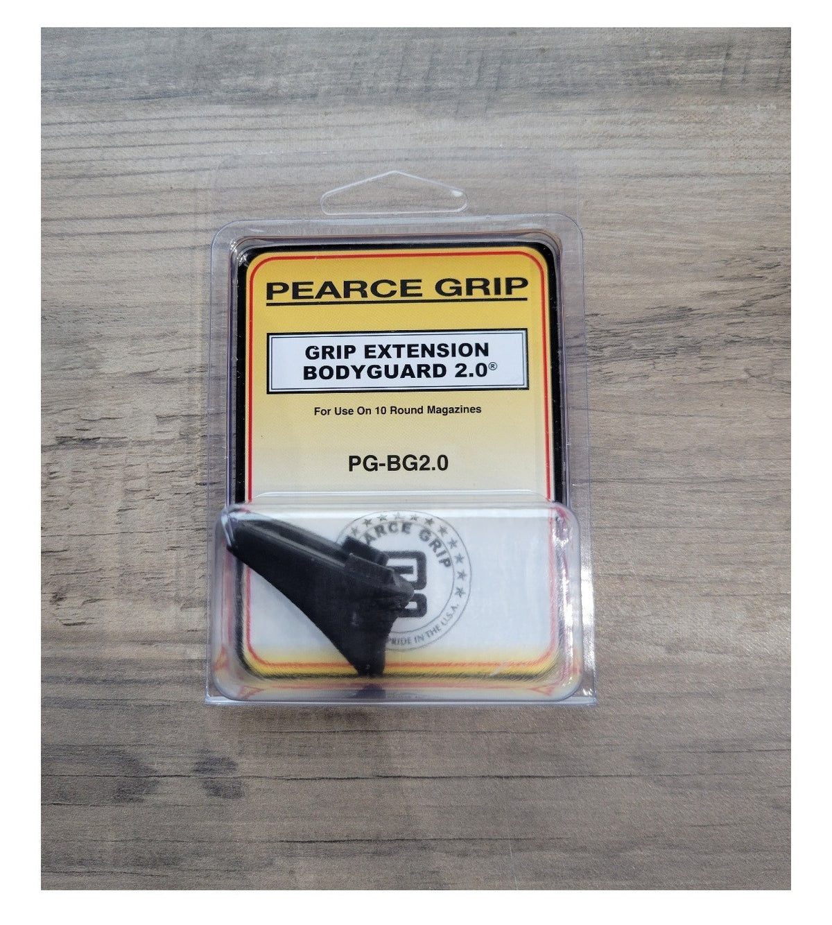 Pearce Grip PG-BG2.0 Finger Tip Extension for Smith & Wesson Bodyguard 2.0 Magazines