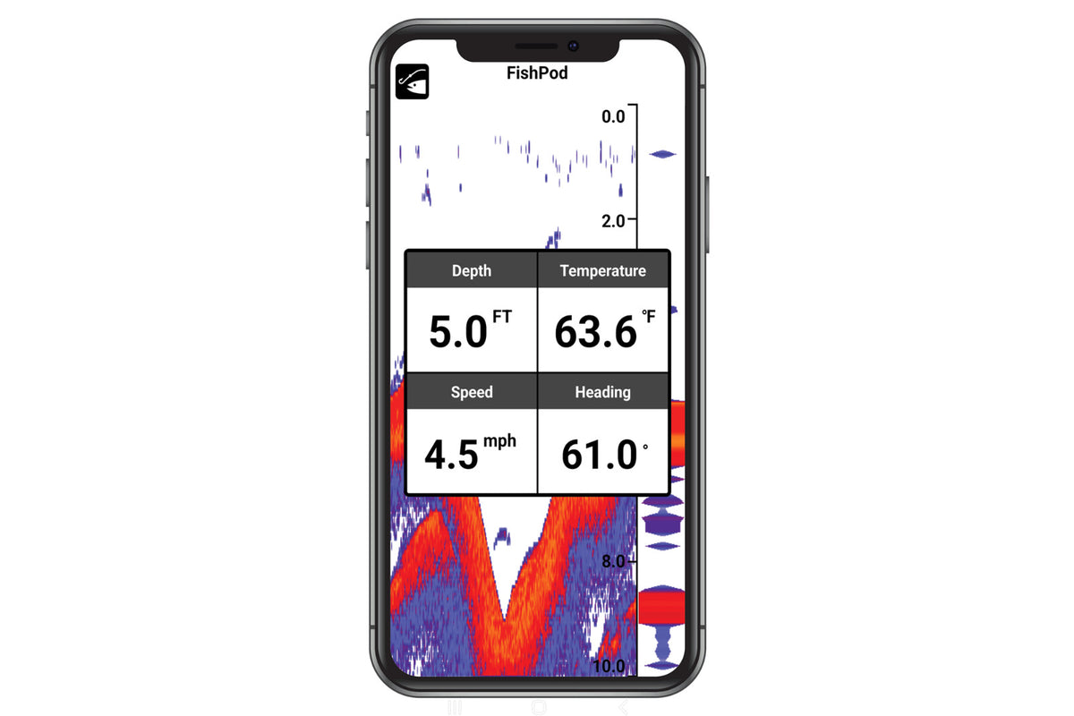 Bluetooth Fish Finder for Boat Mounting - High-Resolution Underwater Sonar