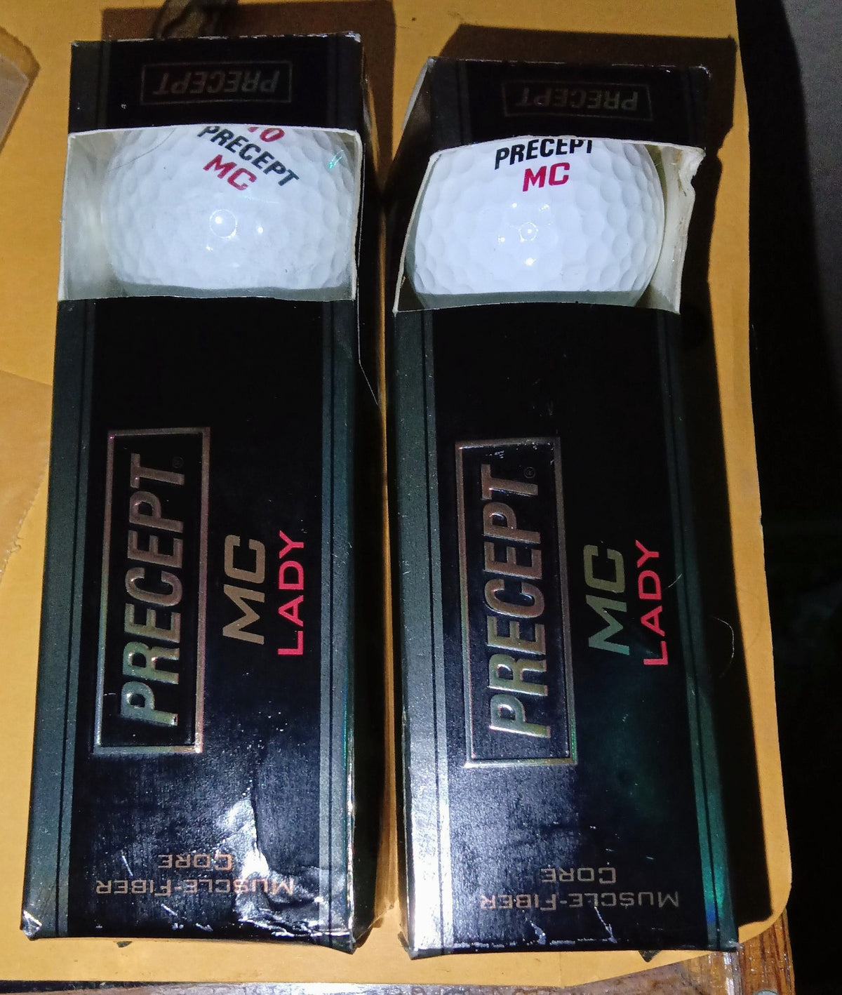 Precept MC Lady Golf Balls 00's & 10's - 6 Pack New Condition