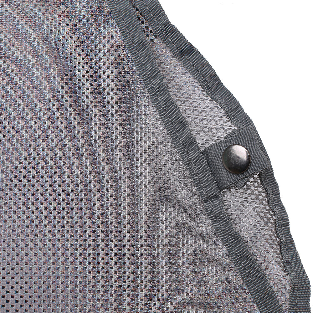 Fly Fishing Vest Adjustable Breathable Mesh Lightweight Packable Blue One Size