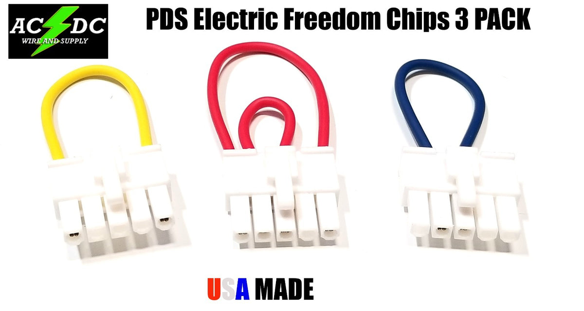 EZ GO PDS Multi 3 Pack Freedom Chips for Golf Carts - USA Made