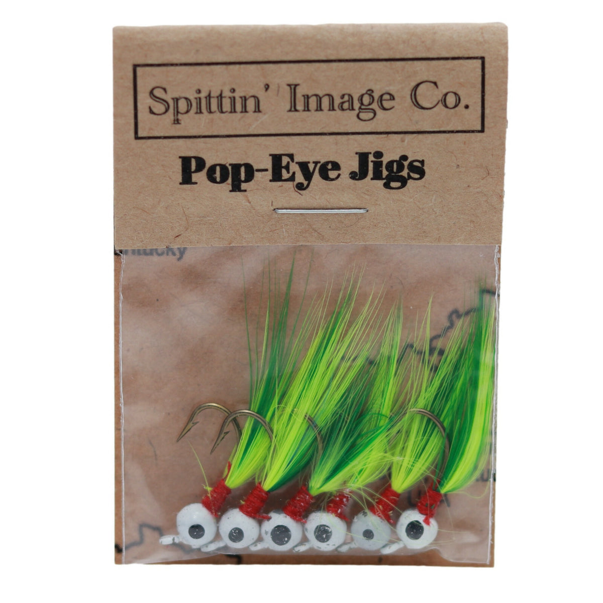 Artificial Fishing Jigs - 1/20 oz Flies with Hand Tied Feathers - 6 Pack