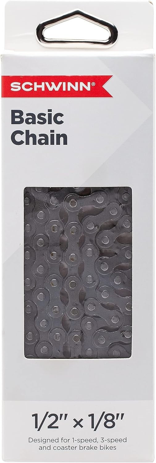 Heavy-Duty Bicycle Chain - 112 Links, Fits Derailleur & Single Speed Bikes