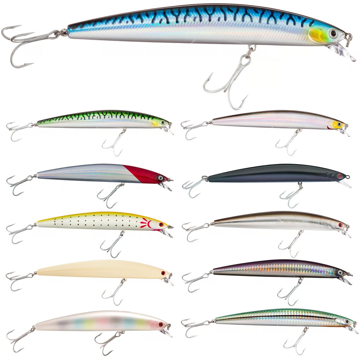 Salt Pro Floating Minnow Fishing Lure for Freshwater & Saltwater Angling