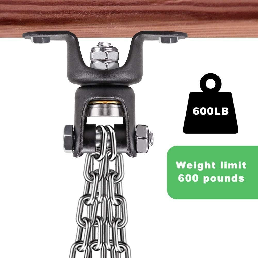 Heavy Duty Boxing Bag Chain 800lb Capacity - Rust-Resistant, Easy Install
