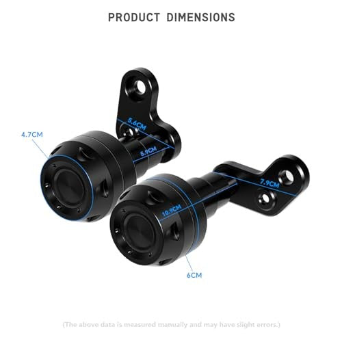 Motorcycle Frame Sliders Crash Protectors for Kawasaki ZX-6R 2024-2026