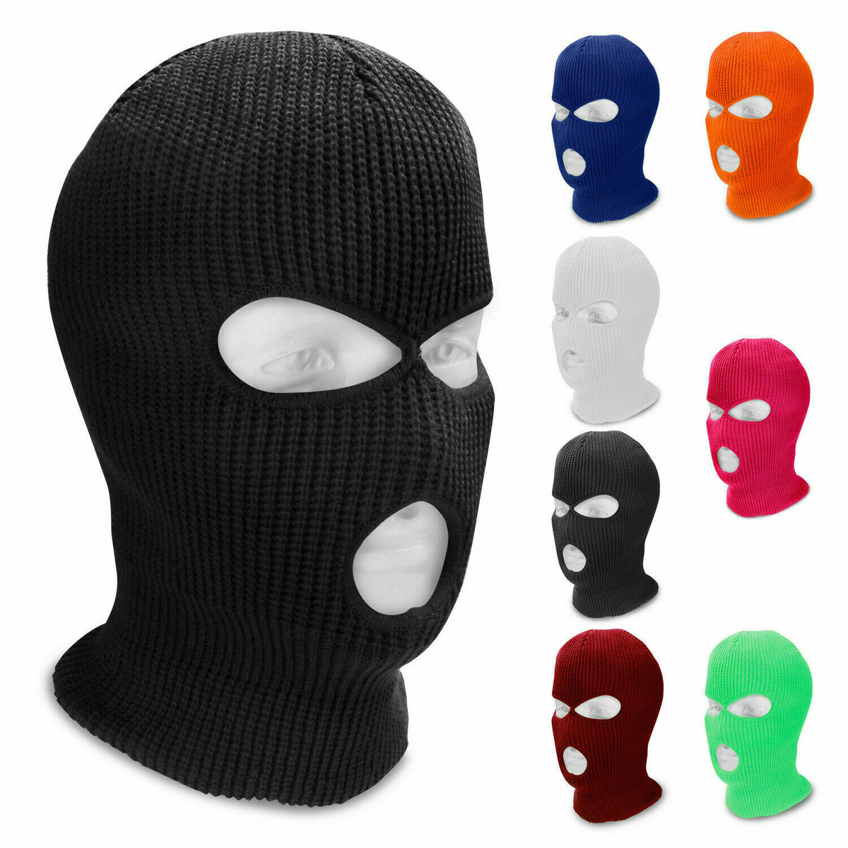 Full Face Ski Mask Winter Balaclava Windproof Hat for Cold Weather
