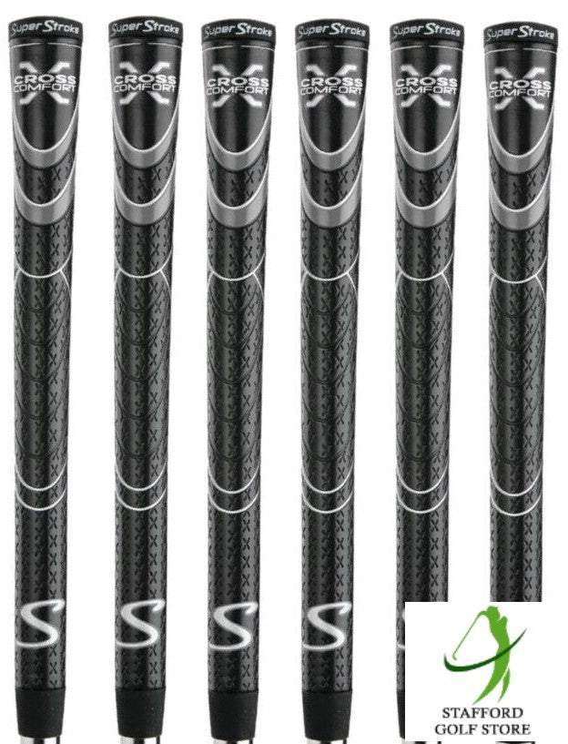 Golf Grip Set - Super Stroke Cross Comfort Undersize, Standard, Midsize & Jumbo