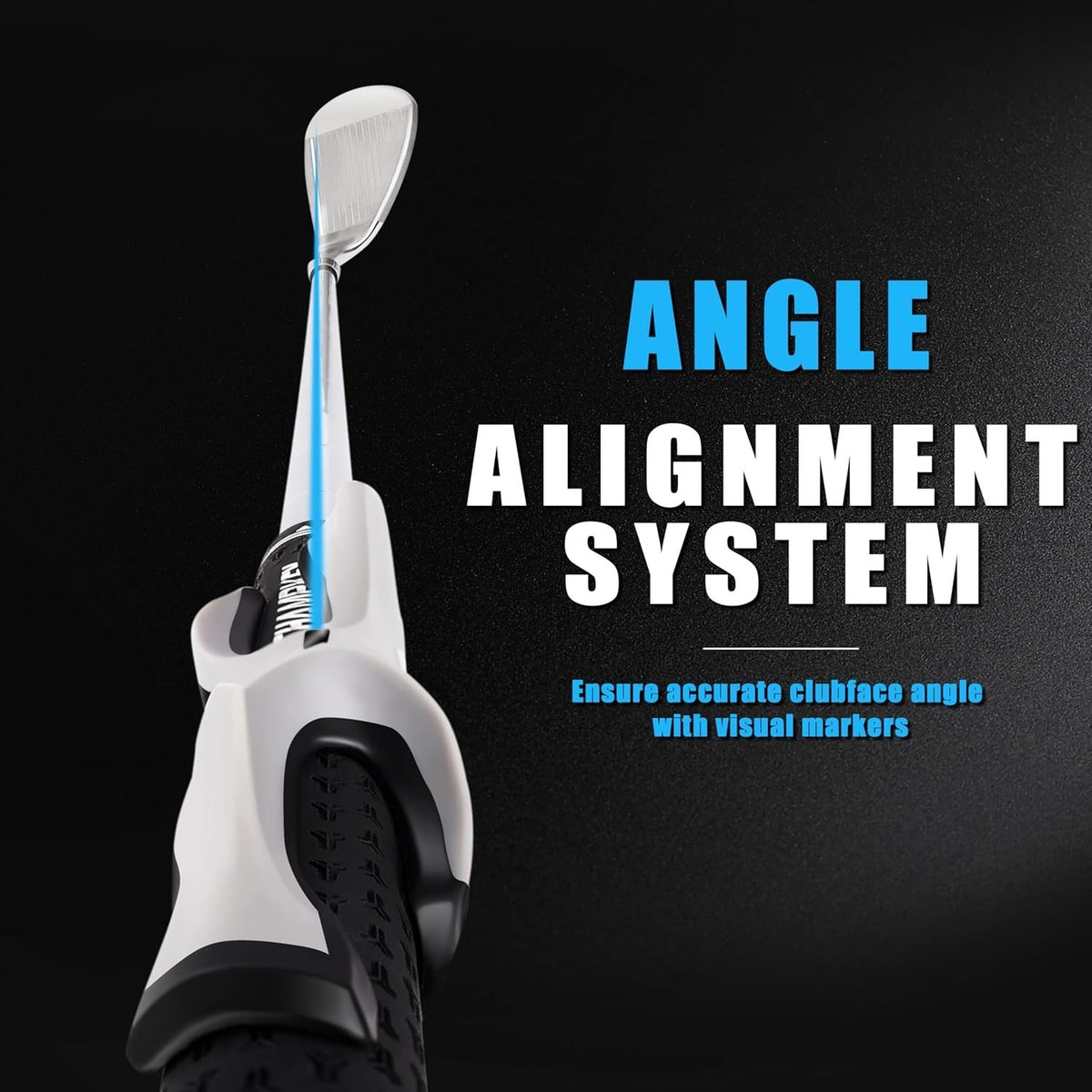 Golf Grip Trainer for Stable Swing - Improves Control & Accuracy