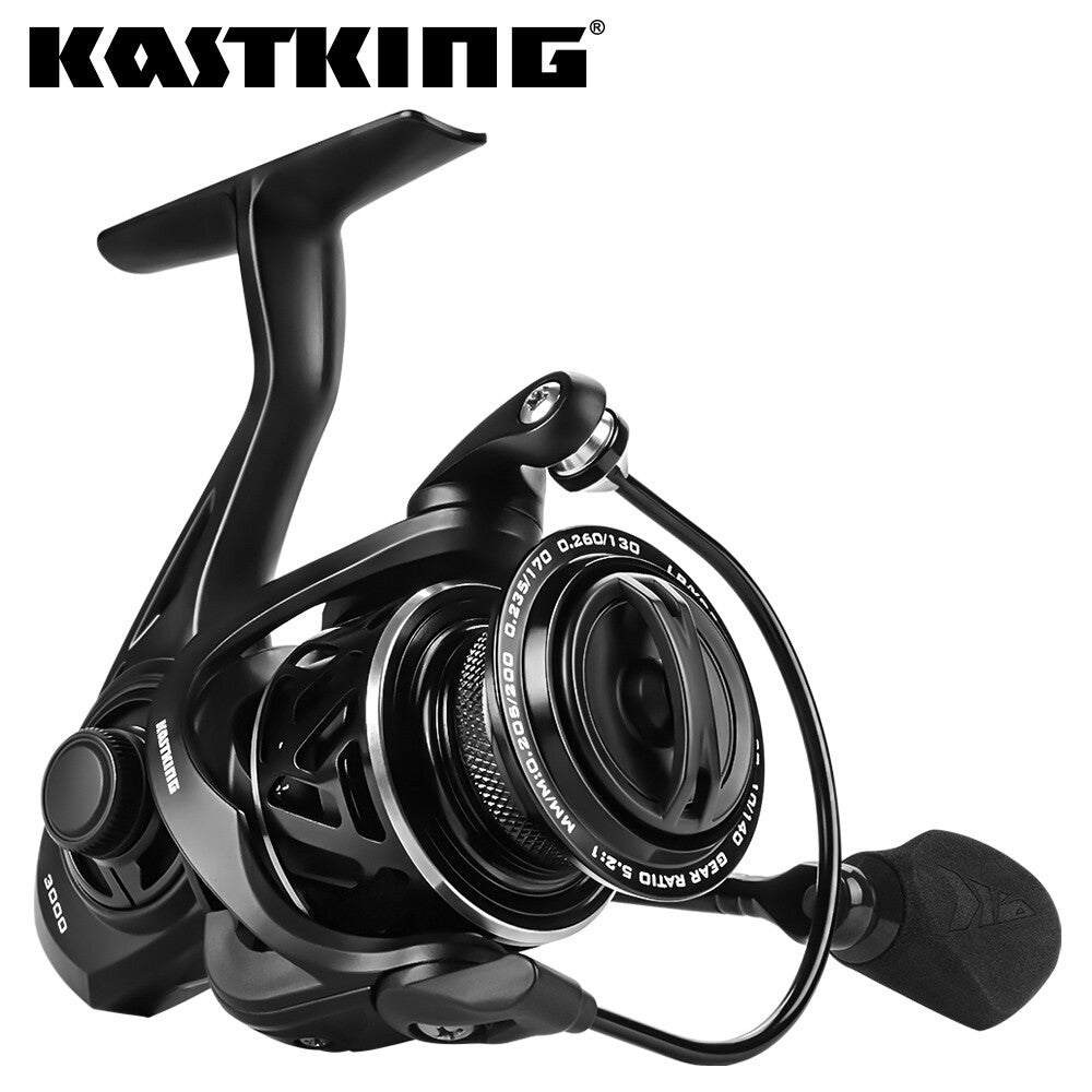 KastKing Zephyr Spinning Reel 7+1 Stainless Steel Ball Bearings Saltwater Freshwater