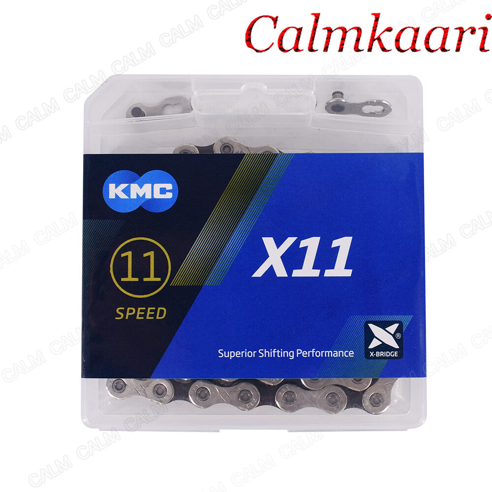 11-Speed Bike Chain - Durable 118 Links for Shimano SRAM Campy