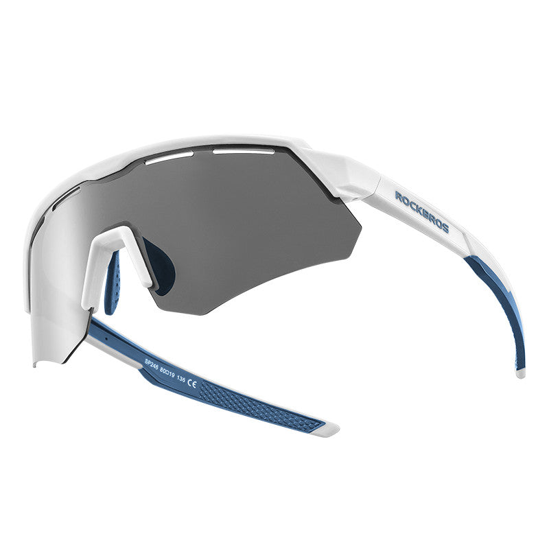 Interchangeable Polarized Cycling Sunglasses with 4 Lens Options for Men