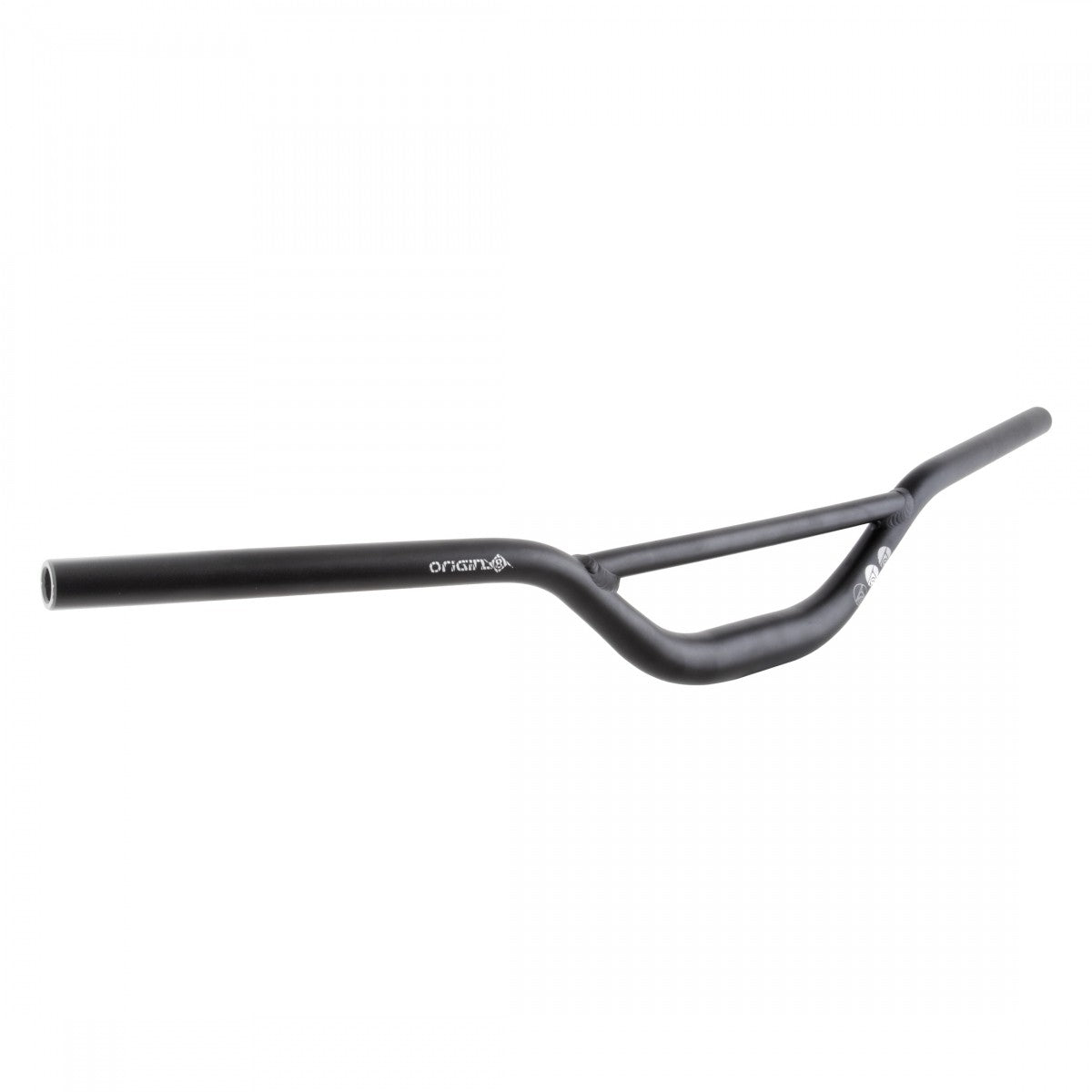 High-Rise MTB Handlebar 31.8mm AL6061 Riser Bar for Retro & Urban Bikes - Black 800mm