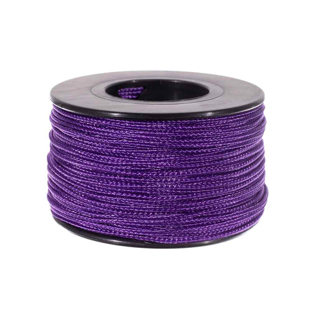 Micro Paracord 125 Ft Spool - Strong Nylon Utility Cord for Crafts & Outdoor Use