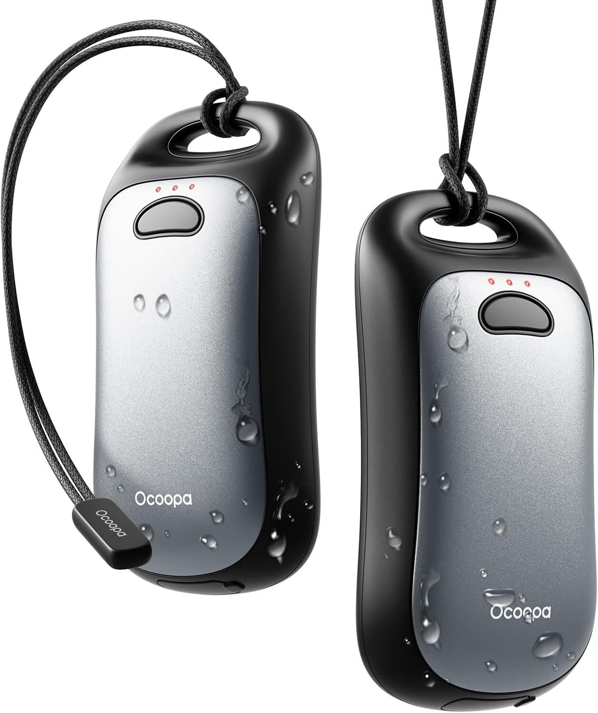 Rechargeable Hand Warmer 2-in-1 Waterproof Portable 6000mAh for Outdoor Hiking