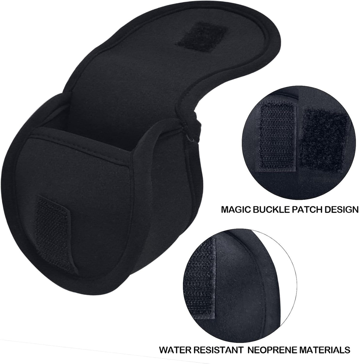 Neoprene Fly Reel Cover for 5/6 & 7/8wt Fly Reels - Waterproof Reel Protection