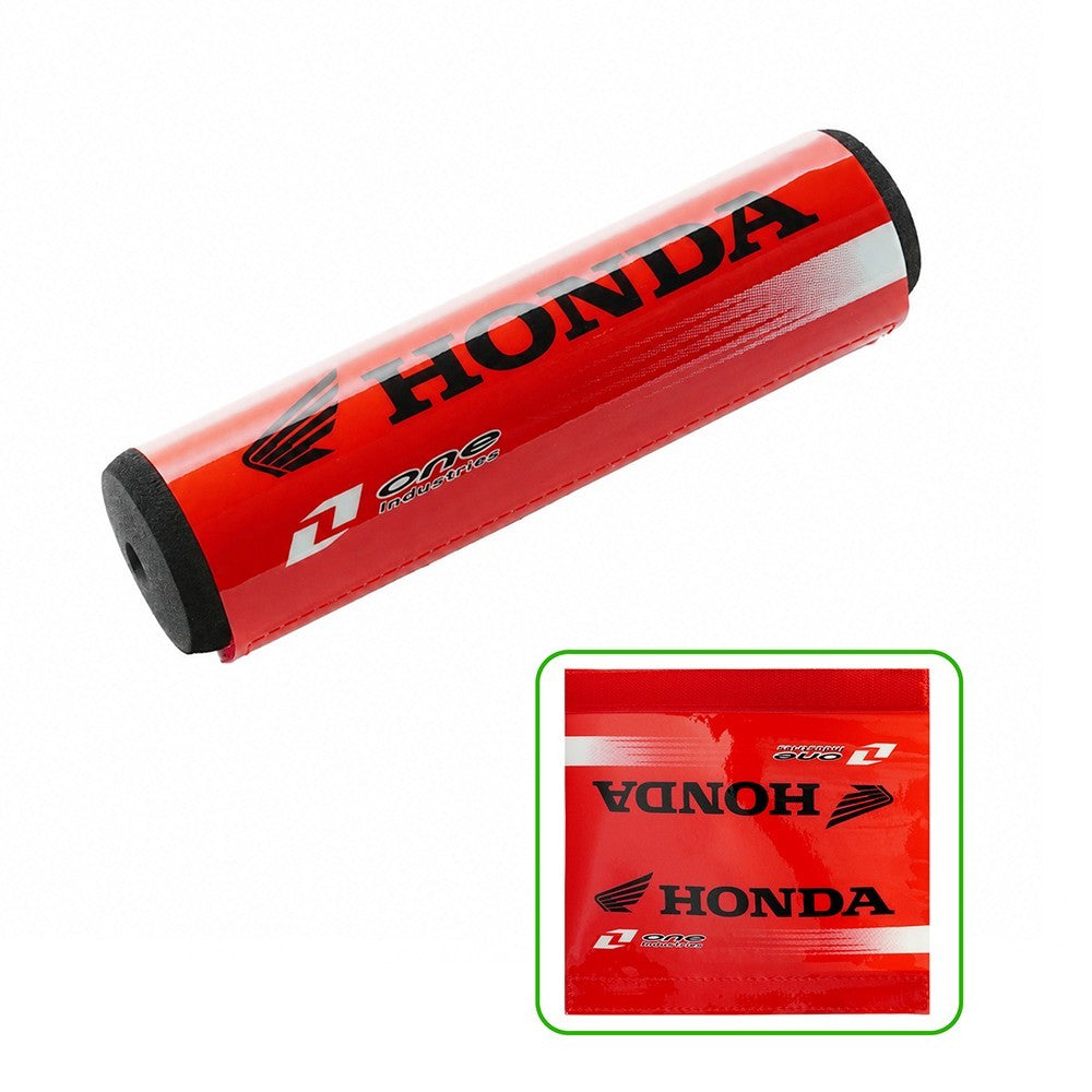 Handlebar Protector Pad 7.9in Foam Bike ATV Motorcycle Black Red