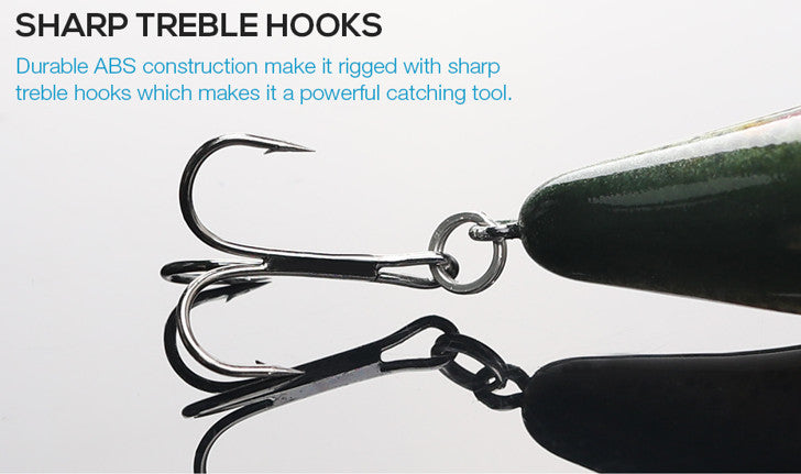 Squarebill Crankbait Lure 2.4 Inch 5-Pack - High-Def Fish Attractor for Shallow Water Fishing