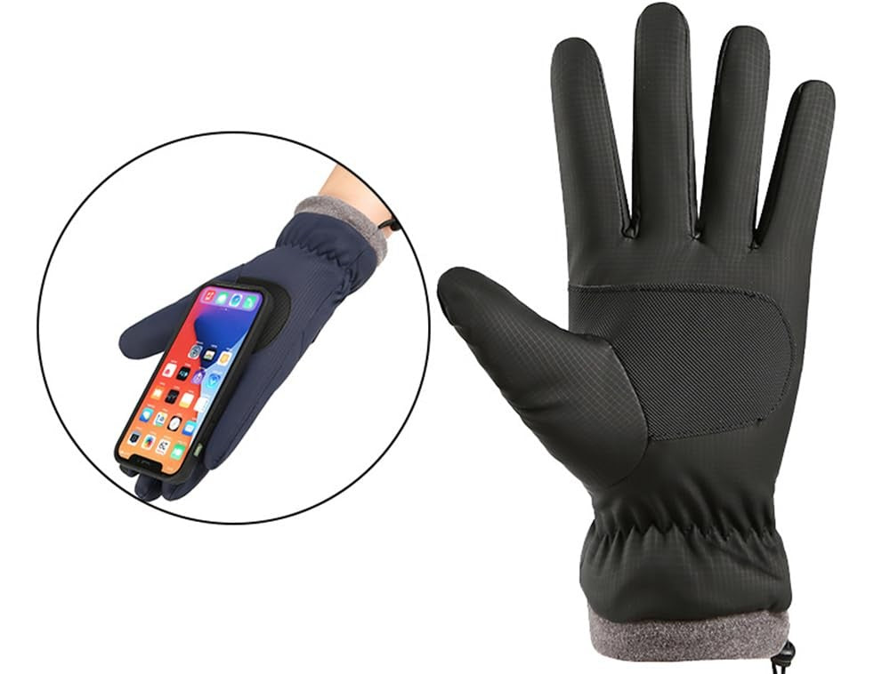 Winter Touchscreen Gloves for Men and Women - Cold Weather Warmth