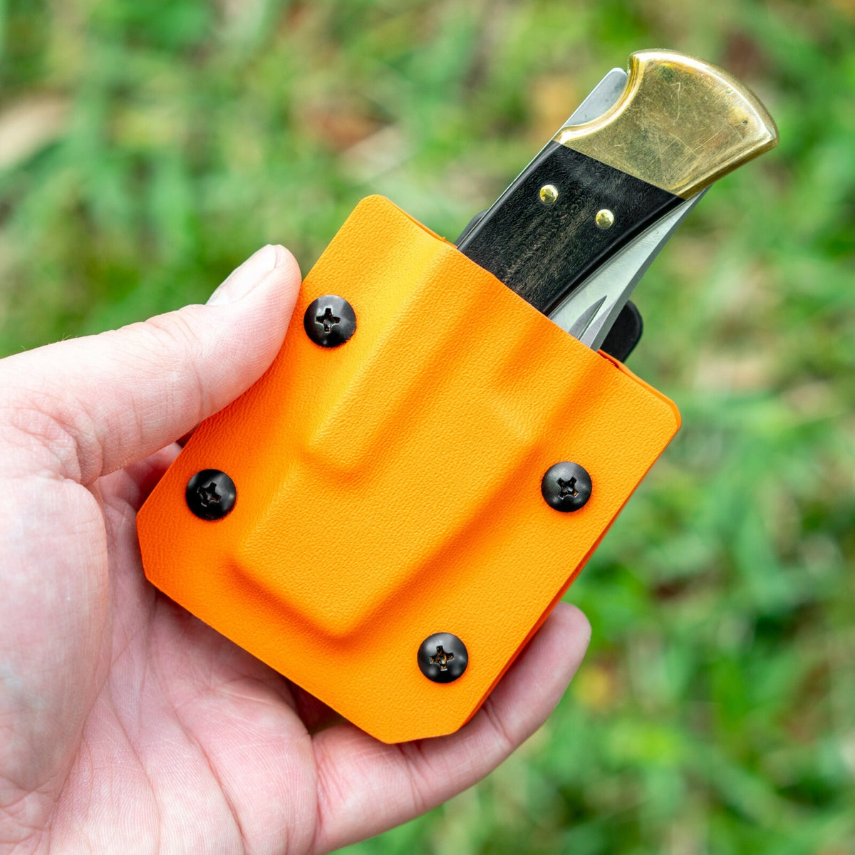 Kydex Sheath for Buck 110/112 Folding Knife - USA Made, Adjustable Carry Angle