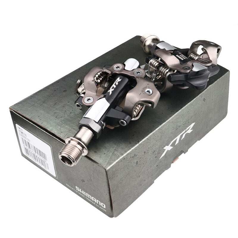 Shimano XTR Race MTB Clipless Pedals with SH51 Cleats for Cross-Country Riding