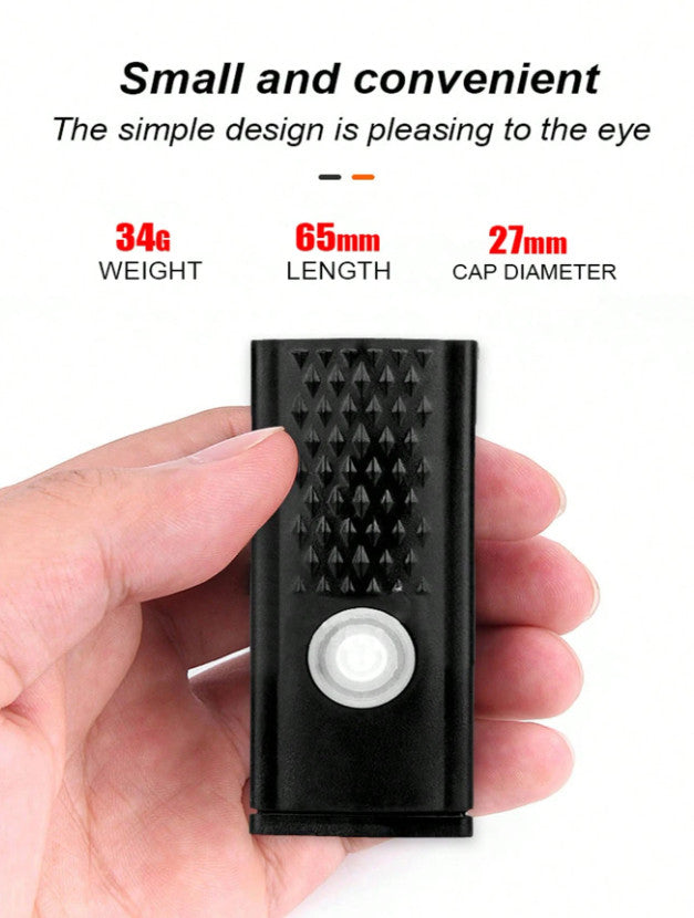 USB Rechargeable Bike Headlight - Super Bright, Weather-Resistant for Night Riding