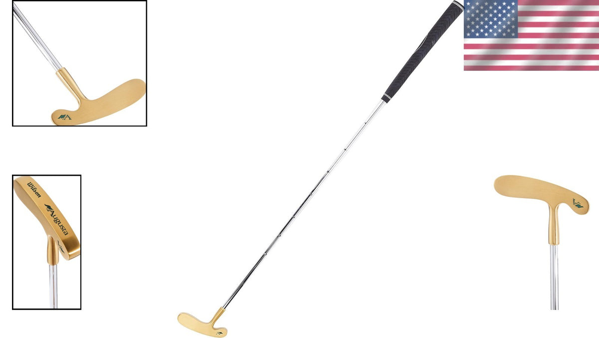 Men's Golf Putter - Augusta 35-Inch Right Handed Brass Head Finish
