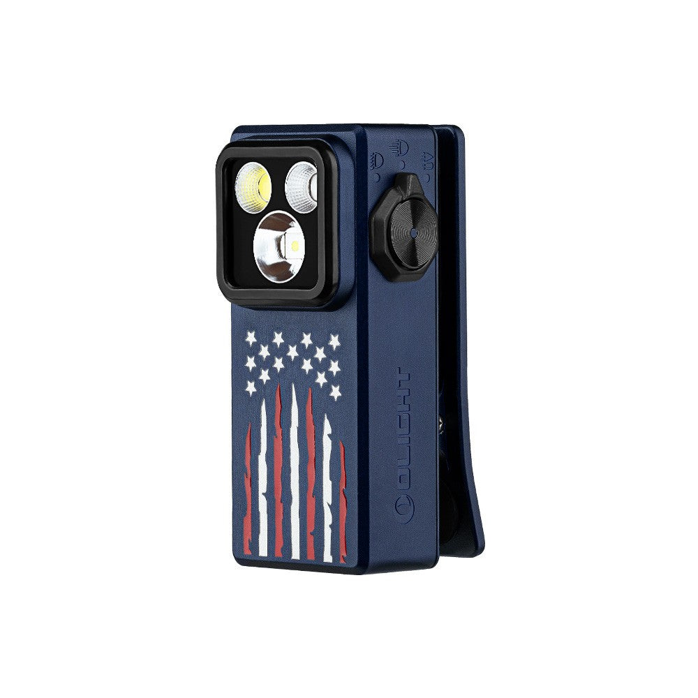 Olight Oclip Ultra Clip-On LED Light with Flood, Spot & UV Modes 530 Lumens