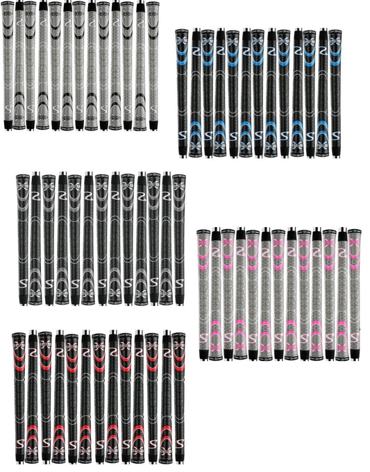 Golf Grip Set of 13 Super Stroke Cross Comfort Undersize & Standard
